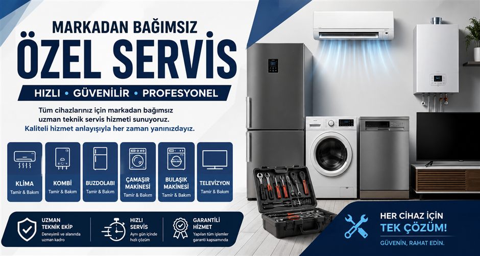 Otlukbeli Beyaz Eşya Servisi — klima, kombi ve beyaz eşya servisi